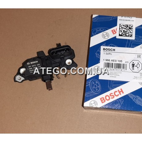 Реле регулятор генератора зі щітками Mercedes Atego (новий тип). MOBILETRON