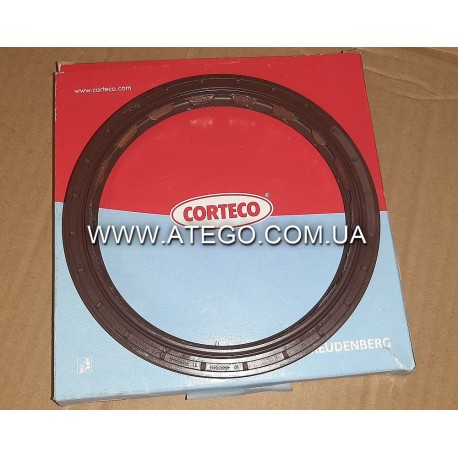Сальник задньої ступиці Mercedes Atego 0229975247 (125x150x14, на колеса 19,5). CORTECO