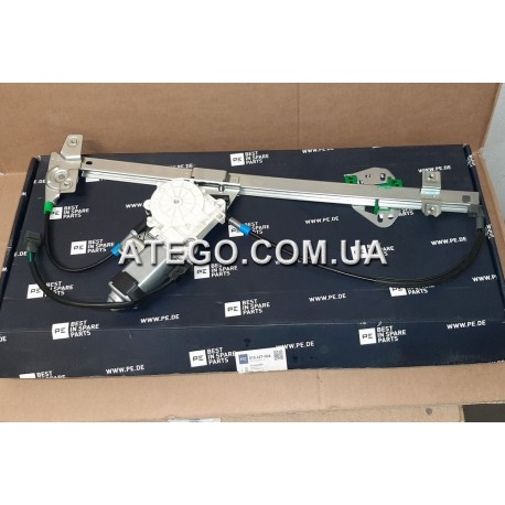 Склопідйомник електричний Mercedes Atego з моторчиком лівий. PETERS