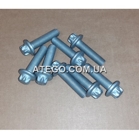 Болт крепления заднего тормозного диска Mercedes Atego M14x55 (на колеса 19,5). Оригинал