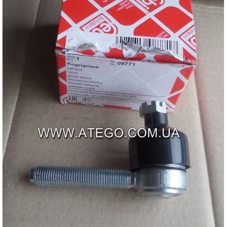 Накінечник куліси Mercedes Atego з зовнішньою правою різьбою (M14*1,5). FEBI