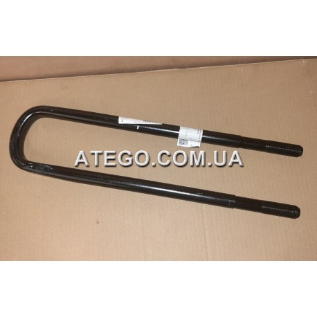 Стремянка заднего моста Mercedes Atego 9743511925 M22x470 (пневмоподвеска, колеса 19,5). Оригинал