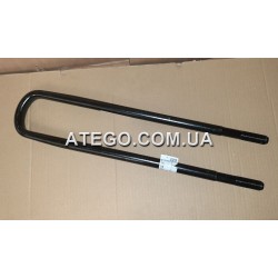 Стремянка заднего моста Mercedes Atego 9743512025 M22x560 (пневмоподвеска, колеса 19,5). Оригинал