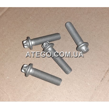 Болт крепления компрессора Mercedes Atego N910142010009 M10x40. Оригинал