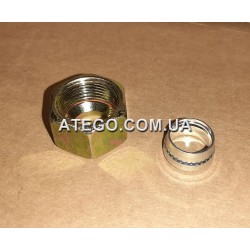 Наконечник металевої трубки компресора Mercedes Atego  (0019901067 + N000000000093)