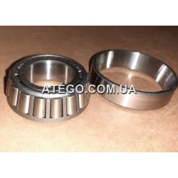 Задній підшипник проміжного валу КПП Mercedes Atego g56-6 (40x80x24,75). Timken