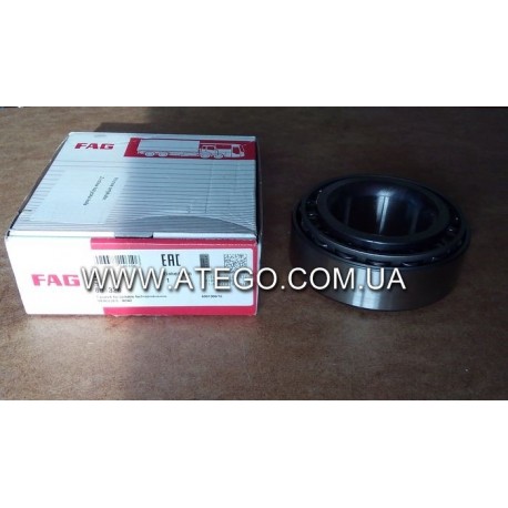 Внутренний подшипник передней ступицы Mercedes Atego (55x110x39). FAG