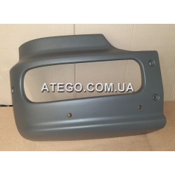Правая часть бампера Mercedes Atego (на колеса 17,5). PACOL