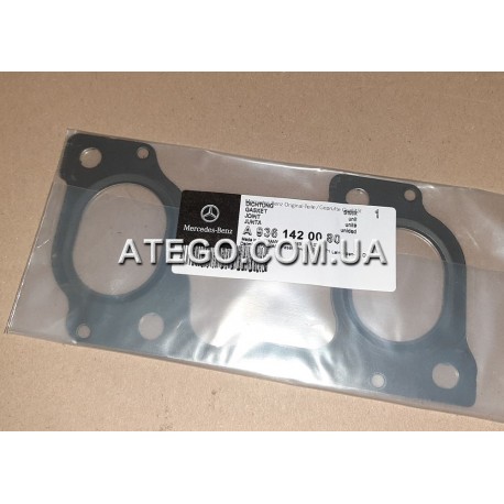Прокладка выпускного коллектора Mercedes Atego Euro6 9361420080. Оригинал