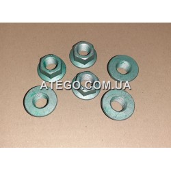 Гайка стремянки Mercedes Atego M16 N000000005734 (под ключ 24). Оригинал