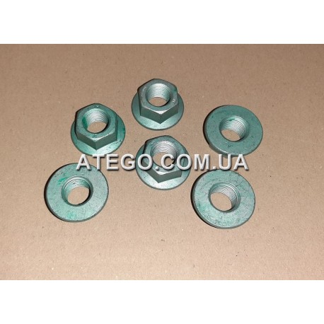 Гайка стремянки Mercedes Atego M16 N000000005734 (под ключ 24). Оригинал