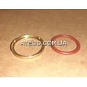 Комплект уплотнений на колено компрессора Mercedes Atego под контргайку (0039973848 + 0004290527)