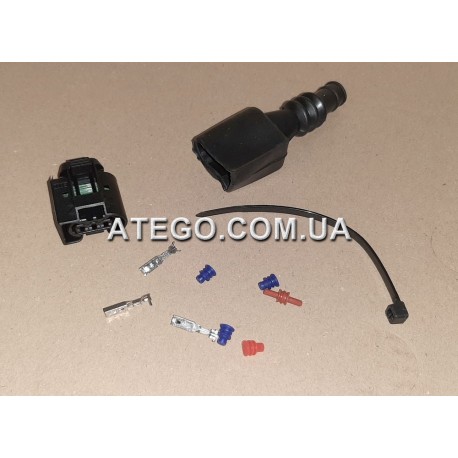 Фишка датчика давления масла Mercedes Atego 0001501527 (на 3 контакта). DT