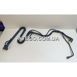 Комплект трубок системи охолодження двигуна Mercedes Atego Euro6 9675000105 (на 6-циліндровий двигун). Оригінал