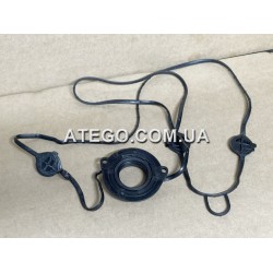 Прокладка клапанной крышки Mercedes Atego Euro6 нижняя 9340160780 (4 цилиндровый двигатель). ELRING