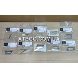 Номер позначення моделі Mercedes Atego Euro6 (цифра) на двері. Оригінал