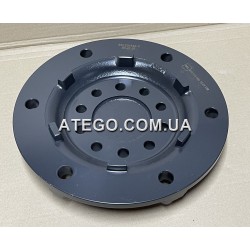 Фланец передней ступицы Mercedes Atego 9703300744 (на колеса 17,5, на ступицу с блок-подшипником). PETERS