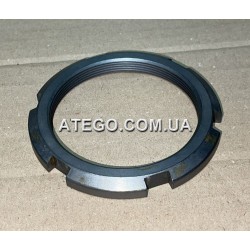 Гайка задньої ступиці Mercedes Atego 6753560026 M70*1,5, (на 10 серію, на колеса 17,5). Оригінал
