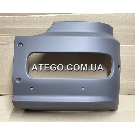Левая часть бампера Mercedes Atego (высокий бампер).