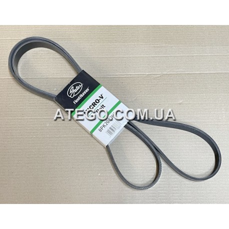 Ремінь генератора Mercedes Atego 8PK2080. Gates