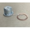Маслозливная пробка картера Mercedes Atego (M20*1,5, под шестигранку).