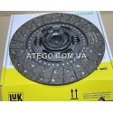 Диск сцепления Mercedes Atego (362 мм, на 4-цилиндровый двигатель). LUK