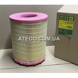 Воздушный фильтр Mercedes Atego (без крышки). MANN FILTER.