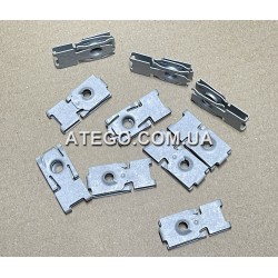 Закладная решетка радиатора Mercedes Atego 0039945645. Оригинал