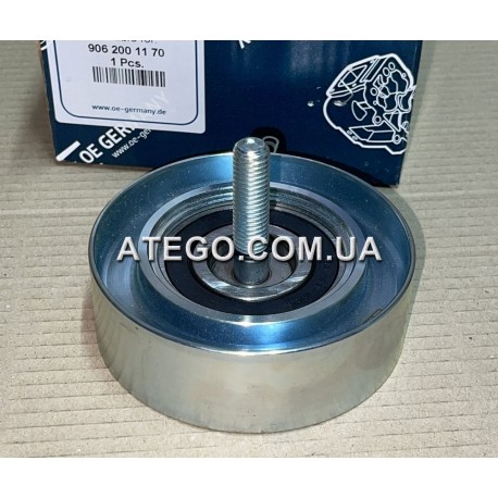 Обвідний ролик ремня Mercedes Atego 9062000470. OE Germany