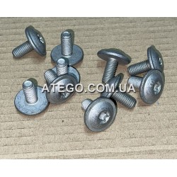 Болт кріплення пластикової підніжки-крила Mercedes Atego до кабіни 0009849529 (M8x8). Оригінал