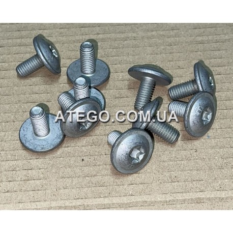 Болт кріплення пластикової підніжки-крила Mercedes Atego до кабіни 0009849529 (M8x8). Оригінал