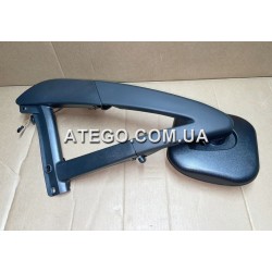 Фронтальное бордюрное зеркало Mercedes Atego 9408107516 (на низкую кабину). Китай
