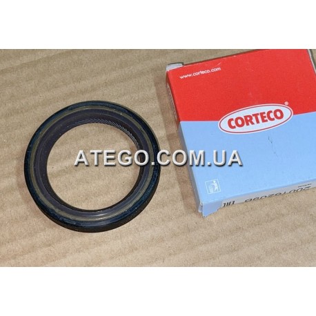 Сальник первичного вала КПП Mercedes Atego 48x65x10 (на КПП ZF S5-42). CORTECO