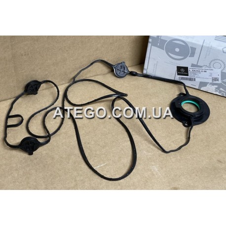 Прокладка клапанної кришки Mercedes Atego Euro6 нижня 9360161180 - 9360160980 (на 6 циліндровий двигун). Оригінал