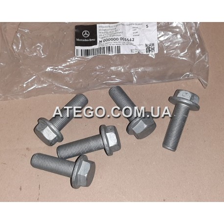 Болт крепления тормозного суппорта Mercedes Atego M16x50. Оригинал