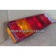 Фонарь задний Mercedes Atego с рифленым стеклом (под фишку). SERTPLAST