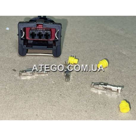 Вилка электрическая датчика конденсата Mercedes Atego 0025404381.