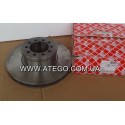 Передний тормозной диск Mercedes Atego 9704210612 (На колеса 17,5). FEBI 