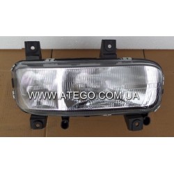 Фара права Mercedes Atego (з ручним керуванням, з рифленим склом). TANGDE
