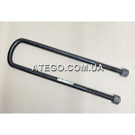 Стрем'янка задньої ресори Mercedes 6753510225 (M18*420) з гайками. Польща