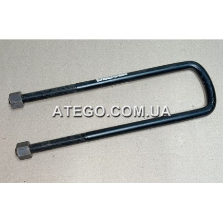 Стрем'янка задньої ресори Mercedes (M18*360) з гайками. Польща