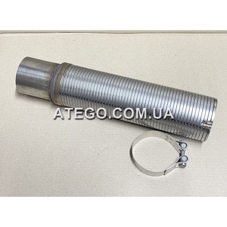 Ремонтна вставка (гофра) на прийомну вихлопну трубу Mercedes Atego EURO 4/5 9704901519 (на 6-циліндровий двигун). DINEX