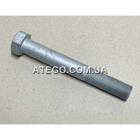 Нижний болт заднего амортизатора Mercedes Atego N308765020014 (M20x150, колеса 19,5, рессорная подвеска). Оригинал