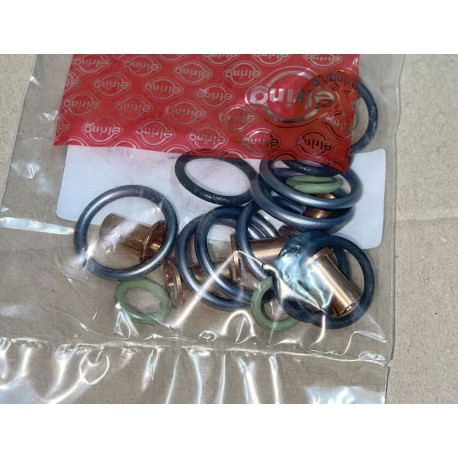 Ущільнення паливної форсунки Mercedes Atego (комплект на 6-циліндровий двигун). ELRING