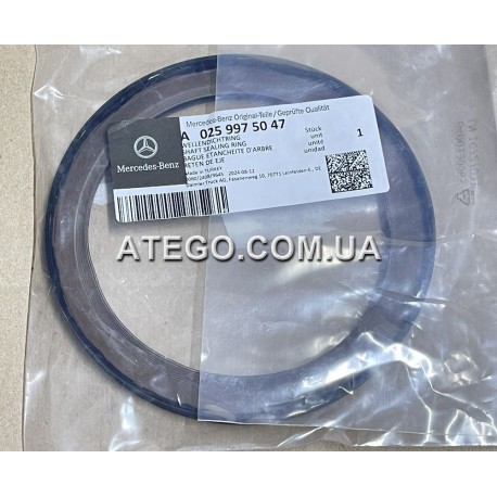 Задний сальник коленвала Mercedes Atego 0259975047 (115x140x12). Оригинал