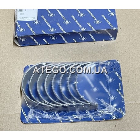 Вкладиші шатунні Mercedes Atego (Ширина 26,3 мм, комплект на 4-циліндровий двигун). Kolbenschmidt