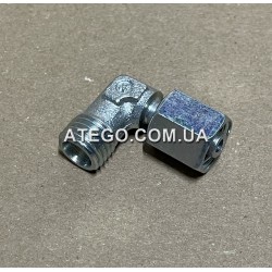 Колено гидравлической системы опрокидывания кабины Mercedes Atego N000000006197.