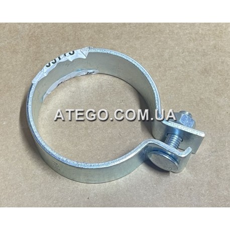 Поддерживающий хомут выхлопной трубы Mercedes Atego N071555075502 (75 мм, двигатель OM924).