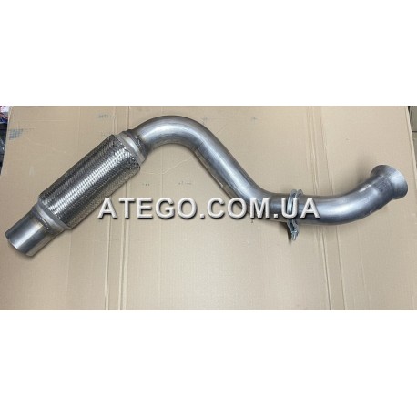 Прийомна вихлопна труба Mercedes Atego EURO 5 9704901919 (на 4-циліндровий двигун OM924LA). VANSTAR