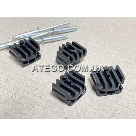 Комплект ползунов сиденья Mercedes Atego 0009110222. GRAMMER